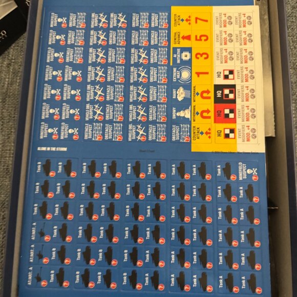 Alone in the Storm: Solo Play Expansion for War Storm Series (open, unpunched) - Picture 14 of 15